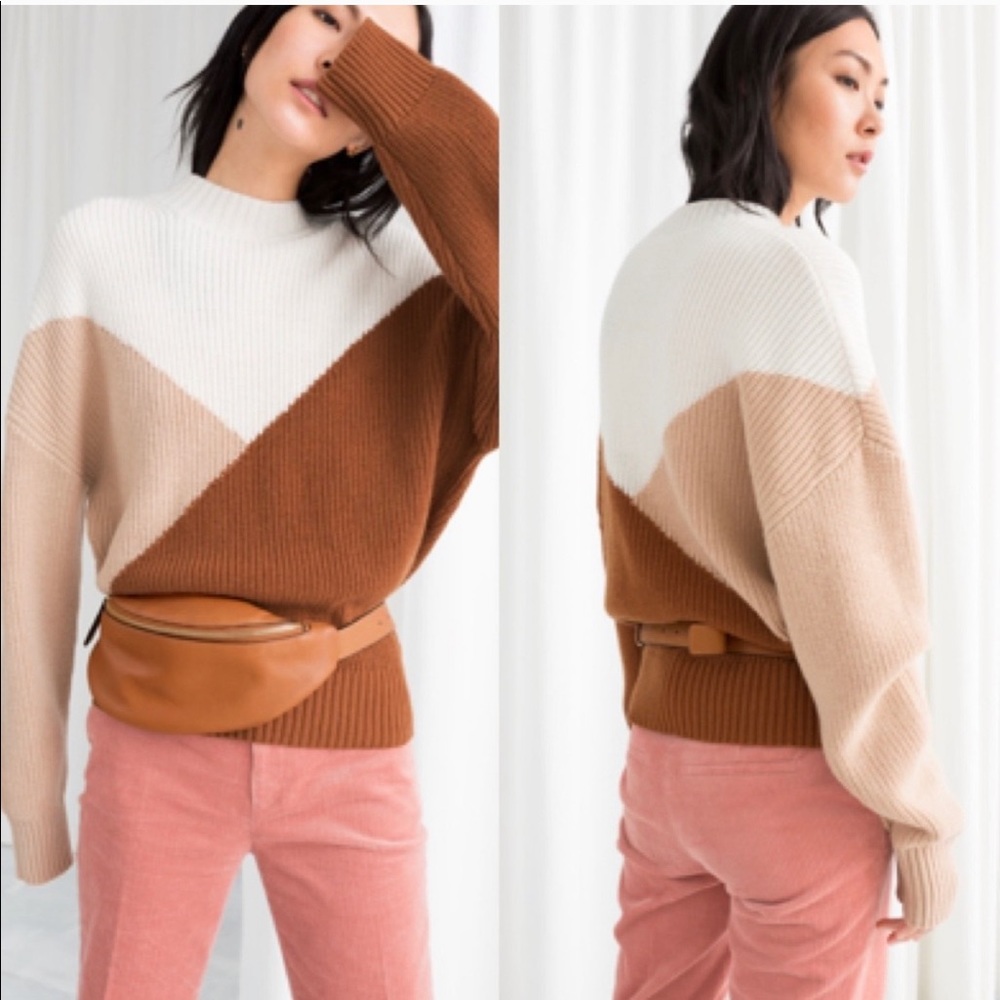COPY - & Other Stories Colorblock Sweater